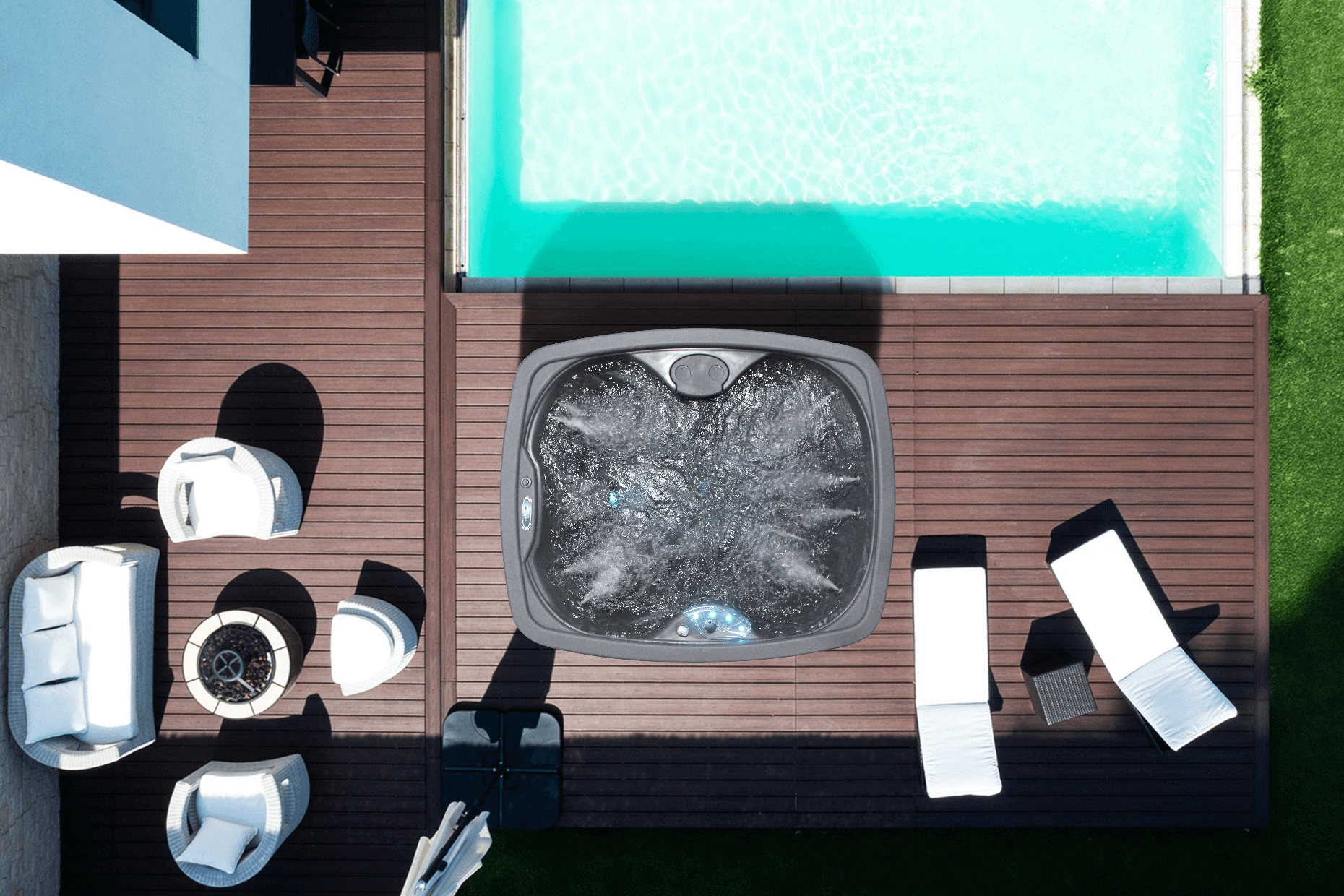 Pür Spas The Spartan Hot Tub